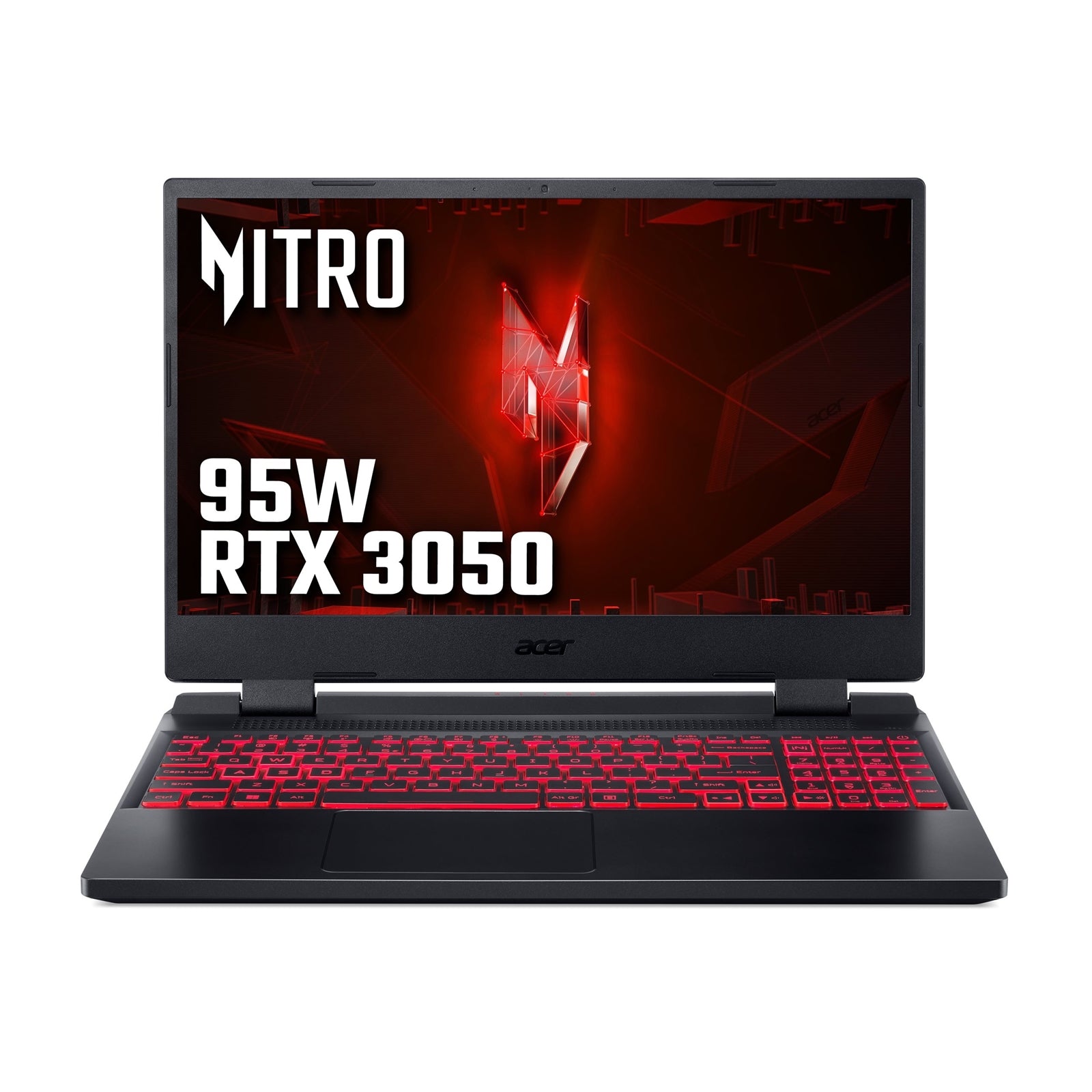 Acer Nitro 5 AN515-58-70MW Gaming Laptop, 15.6 Inch FHD Screen, Intel Core i7-12650H 12th Gen Processor, NVIDIA GeForce RTX 3050, 16GB RAM, 512GB M.2 SSD, Windows 11 Home-PCR Business Solutions Ltd